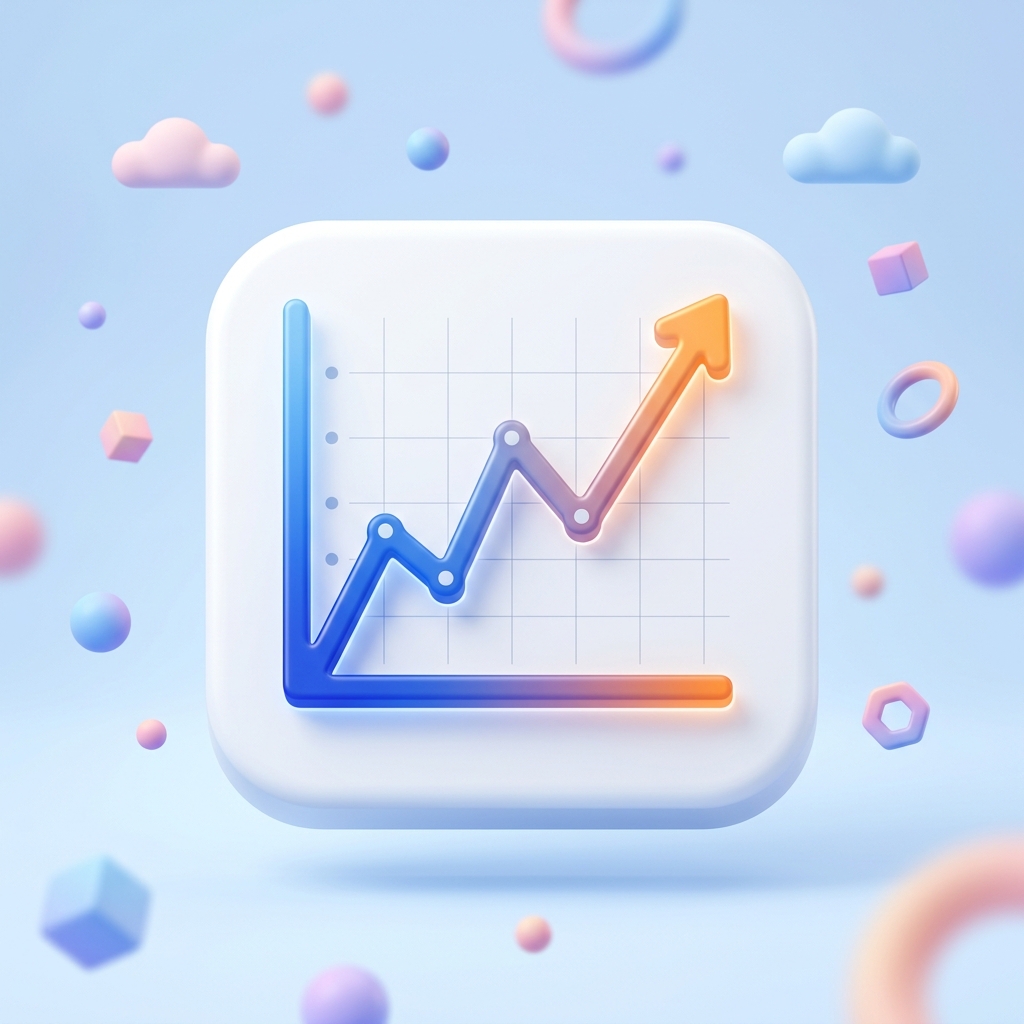 3D Chart Illustration